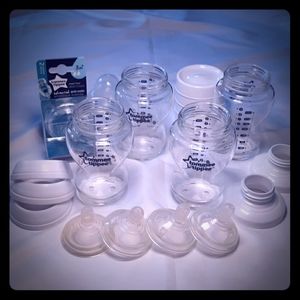 Glass Tommee Tippee 9 Oz. Baby Bottles Set of 4